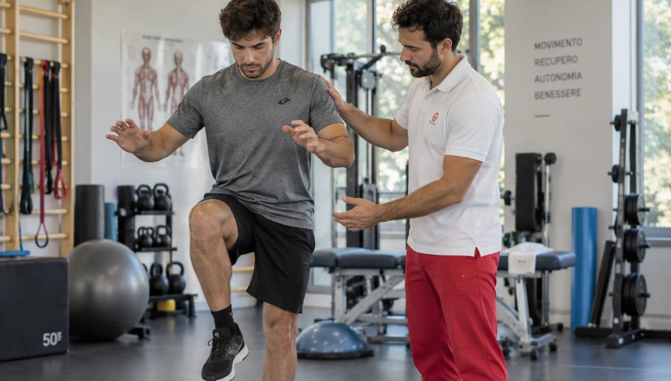 Esercizi di riabilitazione sportiva